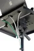 Стойка для ноутбука и MIDI-клавиатуры STAGG COS-10BK