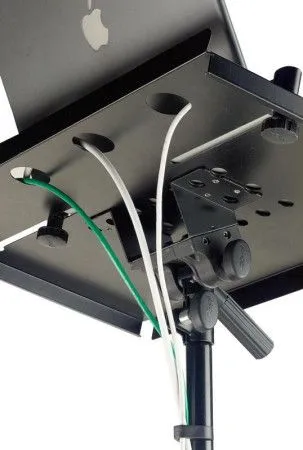 Стойка для ноутбука и MIDI-клавиатуры STAGG COS-10BK