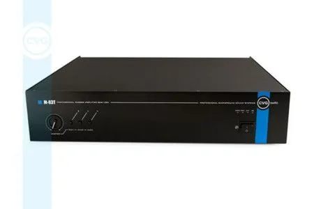 CVGaudio M-83T микшер - усилитель для систем Public Adress 80W-100V, 2MIC IN, 3 aux in, 2U корпус