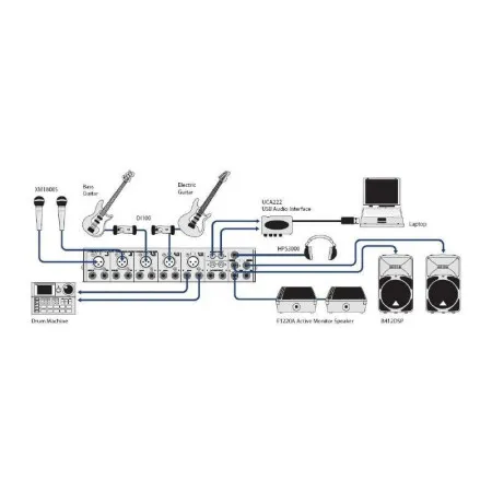 Микшерный пульт Behringer XENYX 1002B
