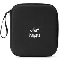 NALU NK-RCT Калимба "котик" из прозрачного радужного акрила, ключ и чехол в комплекте