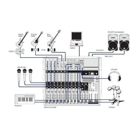 Микшерный пульт Behringer XENYX X1832USB
