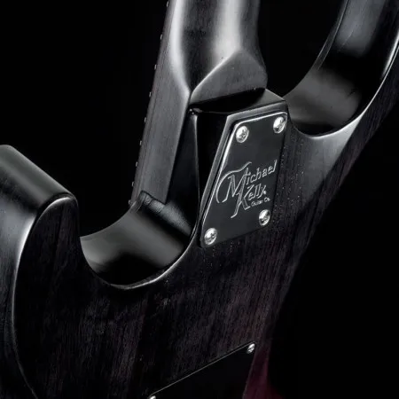Michael Kelly 1963 OPB Электрогитара Stratocaster, цвет Open Pore Black