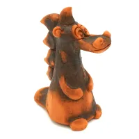 Керамика Щипановых SB11 Свистулька большая Дракон обварной