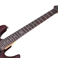 SCHECTER SGR C-1 WSN Электрогитара, 6 струн, цвет ореховый сатин, чехол в комплекте