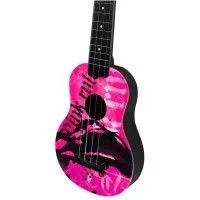 FLIGHT ULTRA S-40 Pink Rules Укулеле сопрано с чехлом