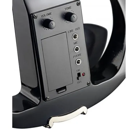 STAGG EVN X-4/4 MBK Электроскрипка 4/4 в комплекте, цвет чёрный металлик