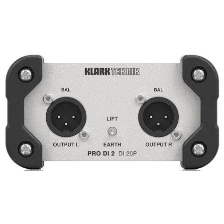 KLARK TEKNIK DI20P Директ-бокс пассивный, двухканальный