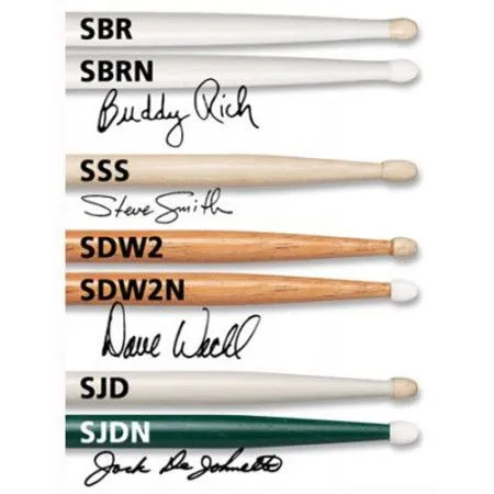 Палочки барабанные VIC FIRTH SBRN Buddy Rich Nylon