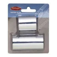STAGG SGS-S - Комплект слайдов для гитары, хромированные, размер S