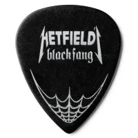 Dunlop PH112P1.14 Набор из 6 медиаторов HETFIELD: Black Fang (1.14мм) в блистере