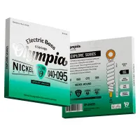 Olympia XP-B4095 Набор струн для 4-струнной бас-гитары Nickel Wound, размер 40-95