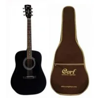 Cort AD810 BKS W_BAG гитара акустическая с фирменным чехлом в комплекте Cort AD810 BKS W_BAG гитара акустическая с фирменным чехлом в комплекте