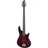 SCHECTER C-4 PLUS STCHB Бас-гитара, 4 струны, 24 лада, цвет вишневый берст