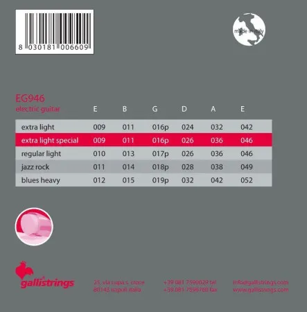 GALLI STRINGS EG946 2