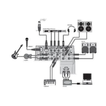 Микшерный пульт Behringer XENYX 1002