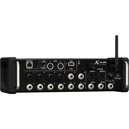 Behringer XR12 Микшер цифровой рэковый, 12 каналов, WiFi модуль