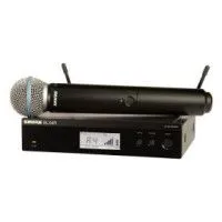 SHURE BLX24RE/SM58 M17 Радиосистема вокальная UHF, 1 ручной микрофон SHURE BLX24RE/SM58 M17 Радиосистема вокальная UHF, 1 ручной микрофон