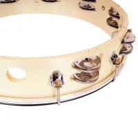 DADI MT6-122W Тамбурин с пластиком круглый 12"