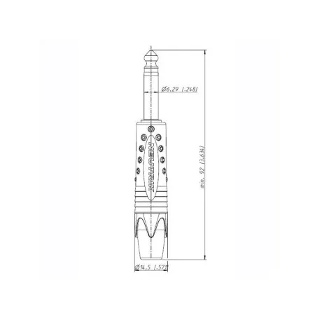 Разъем NEUTRIK NP2X-B-CRYSTAL