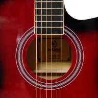 Solista SO-3910 RDS Гитара акустическая 39", цвет красный бёрст