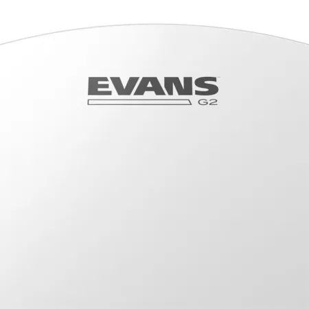 Evans BD22G2CW Пластик для бас барабана на 22", двухслойный, белый