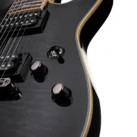SCHECTER OMEN EXTREME-7 STBLK Электрогитара, 7 струн, 24 лада, цвет чёрный прозрачный