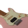 JET JS-400 PK Электрогитара, Stratocaster, 6 струн, цвет розовый