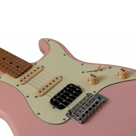 JET JS-400 PK Электрогитара, Stratocaster, 6 струн, цвет розовый
