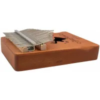 BEE EK03 Калимба 17 язычков, красное дерево, резонаторное отверстие ОЛЕНЬ, аксессуары в комплекте