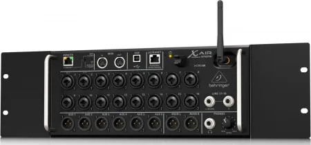Behringer XR18 Микшер цифровой рэковый, 18 каналов, WiFi модуль