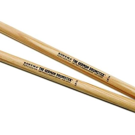 ROHEMA 61333 Light Rock 7A Палочки барабанные, орех гикори, деревянный наконечник
