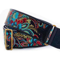 RightOn Straps Talisman Beppu II Teal Ремень для гитары, текстиль/синтетика