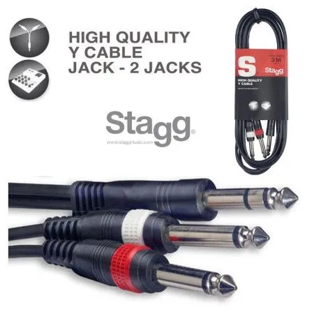 Шнур аудио STAGG SYC3/PS2P E