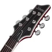 SCHECTER V-1 CUSTOM TRANS PURPLE Электрогитара, Flying V, цвет фиолетовый