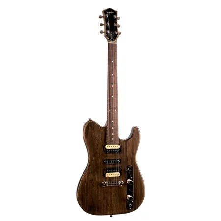 Godin Radium Carbon Black RN Электрогитара Telecaster, 6 струн, HSH, цвет обожженное дерево