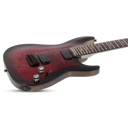 SCHECTER OMEN ELITE-7 BCHB Электрогитара, 7 струн, тёмно-вишневый бёрст