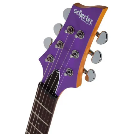 SCHECTER C-6 DELUXE SDPRPL Электрогитара, Stratocaster, цвет фиолетовый
