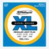Набор струн для 6-струнной электрогитары D`ADDARIO EXL110+