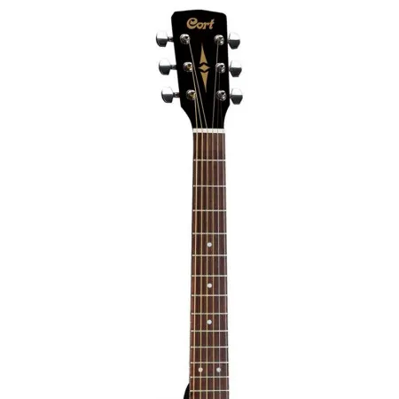 Cort AF510E BKS Гитара электроакустическая Concert, цвет чёрный матовый