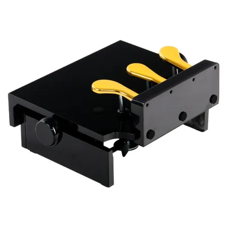 Rin LB-PRO3BK Подставка-удлинитель педалей пианино для детей, чёрная