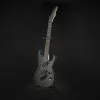 ESP LTD M-1007MS FM Электрогитара, 7 струн, мультимензурная, цвет черный глянцевый