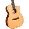Cort L60CE-NAT Гитара электроакустическая, цвет натуральный глянцевый
