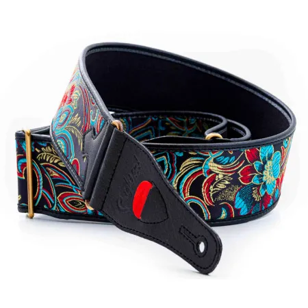 RightOn Straps Talisman Beppu II Teal Ремень для гитары, текстиль/синтетика