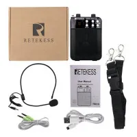 Retekess TR619 Усилитель громкости поясной для экскурсовода (громкоговоритель)