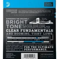 D'Addario EXL170M Набор струн для 4 струнной бас-гитары (45 - 100), никель