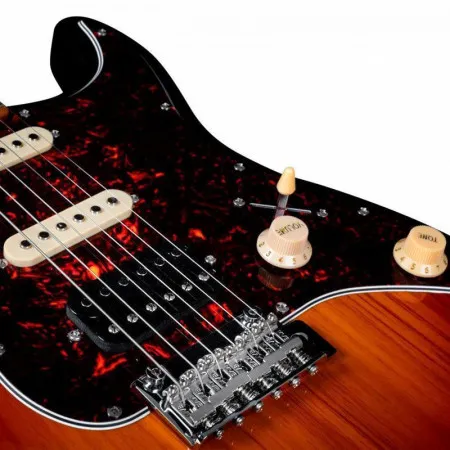 JET JS-400 SB  Электрогитара, Stratocaster, 6 струн, цвет санберст
