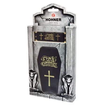 HOHNER Ozzy Osbourne C (M666) Гармошка губная коллекционная, подписная модель Оззи Осборна
