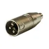KUPFERN KYLC024 Переходник XLR MALE (папа) - RCA FEMALE (мама)