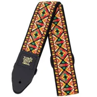 Ernie Ball 4090 Santa Fe ремень для электрогитары, полипропилен, кожаные наконечники